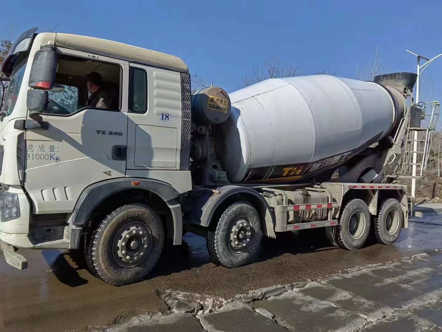 二手豪沃攪拌車